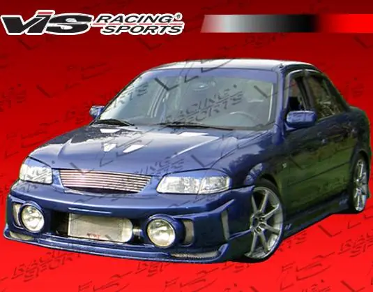 Order Now Mazda Protege VIS Racing EVO-2 Front Bumper - 99MZ3234DEVO2-001