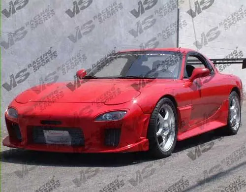 Direct From Factory Mazda RX-7 VIS Racing Magnum Front Bumper - 93MZRX72DMAG-001