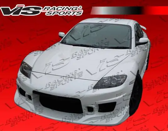 Markdown Mazda RX-8 VIS Racing Tracer Front Bumper - 04MZRX82DTRA-001
