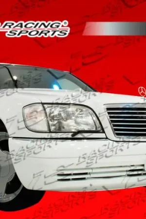 Modern Mercedes-Benz S Class VIS Racing Laser Front Bumper - 92MEW1404DLS-001