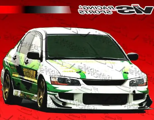 Factory Price Mitsubishi Evolution 8 VIS Racing JS Front Bumper - 03MTEV84DJS-001