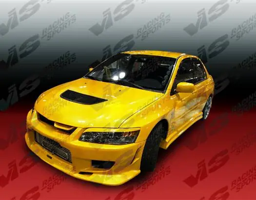 Fan Favorite Mitsubishi Evolution 8 VIS Racing Tracer Front Bumper - 03MTEV84DTRA-001