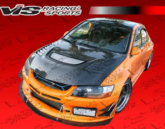 Mitsubishi Evolution 8 VIS Racing VTX Widebody Front Bumper - 03MTEV84DVTXWB-001 Free Returns