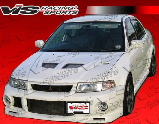 Hot Deal Mitsubishi Mirage 4DR VIS Racing EVO 6 Widebody Front Bumper - 97MTMIR4DJE6WB-001