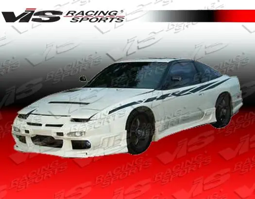 Exclusive Nissan 240SX HB VIS Racing Ballistix Front Bumper - 89NS2402DBX-001