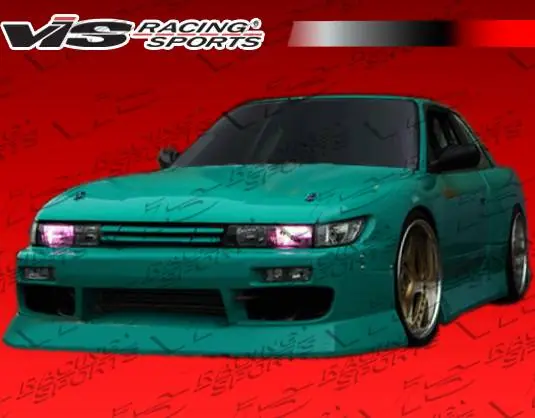 Nissan S13 VIS Racing B Speed Widebody Front Bumper - 89NSS132DBSPWB-001 Holiday Sale
