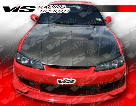 Bargain Nissan Silvia VIS Racing V Speed Widebody Front Bumper - 99NSS152DVSPWB-001
