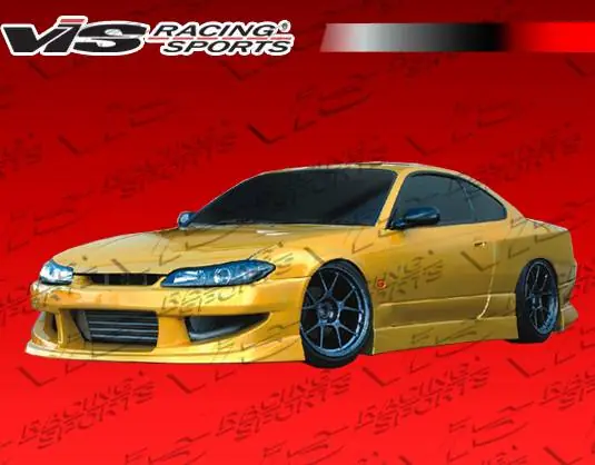 Same Day Shipping Nissan Silvia VIS Racing Werk 9 Front Bumper - 99NSS152DWK9-001