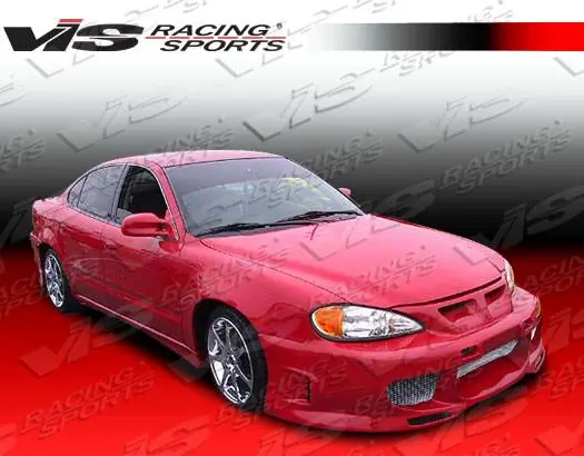 Special Offer Pontiac Grand Am VIS Racing Servo-3 Front Bumper - 99PTGAM4DSV3-001