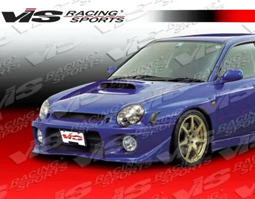 Budget Subaru WRX VIS Racing Z Sport Front Bumper - 02SBWRX4DZST-001