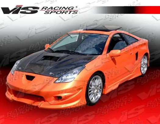 Secure Checkout Toyota Celica VIS Racing Invader Front Bumper - 00TYCEL2DINV-001