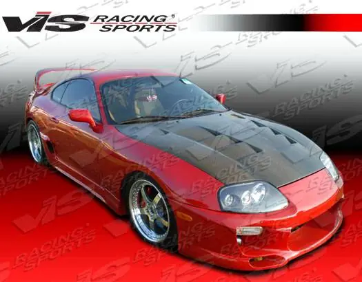 Original Toyota Supra VIS Racing Fuzion Front Bumper - 93TYSUP2DFUZ-001