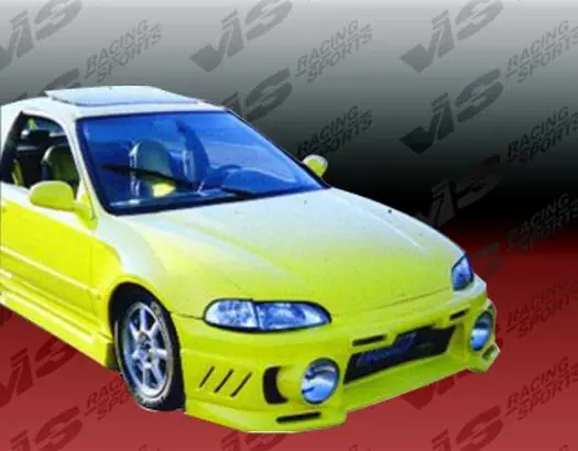 Honda Civic 2DR & HB VIS Racing EVO-3 Front Bumper - 92HDCVC2DEVO3-001 Professional Grade