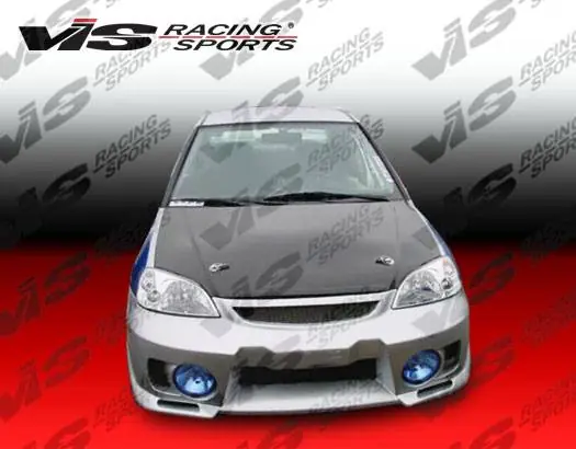 Honda Civic 2DR & HB VIS Racing EVO-5 Front Bumper - 92HDCVC2DEVO5-001 Price Cut