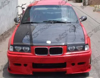 Best Price BMW 3 Series 2DR VIS Racing OEM Black Carbon Fiber Hood - 92BME362DOE-010C