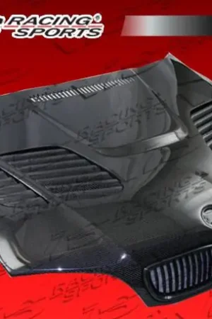Order Now BMW 3 Series 4DR VIS Racing GTR Black Carbon Fiber Hood - 02BME464DGTR-010C