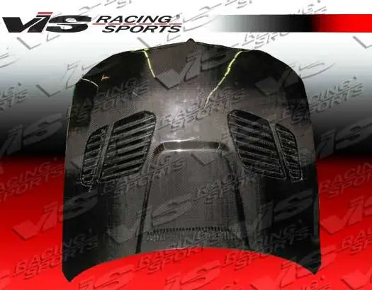 Order Now BMW 3 Series 4DR VIS Racing GTR Black Carbon Fiber Hood - 06BME904DGTR-010C