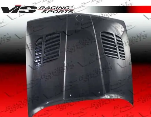 BMW 3 Series VIS Racing GTR Black Carbon Fiber Hood - 84BME302DGTR-010C Affordable