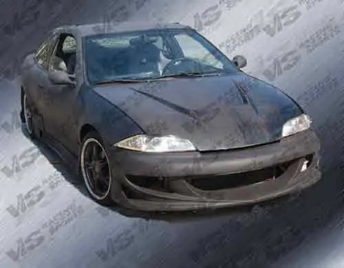 Chevrolet Cavalier VIS Racing Invader Black Carbon Fiber Hood - 95CHCAV2DVS-010C Final Sale