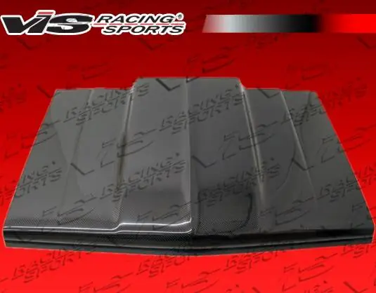 Direct From Factory Chevrolet S10 VIS Racing OEM Black Carbon Fiber Hood - 82CHS102DCI-010C