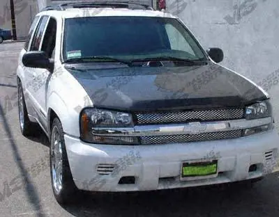 Hassle-Free Returns Chevrolet Trail Blazer VIS Racing OEM Black Carbon Fiber Hood - 02CHTRA4DOE-010C