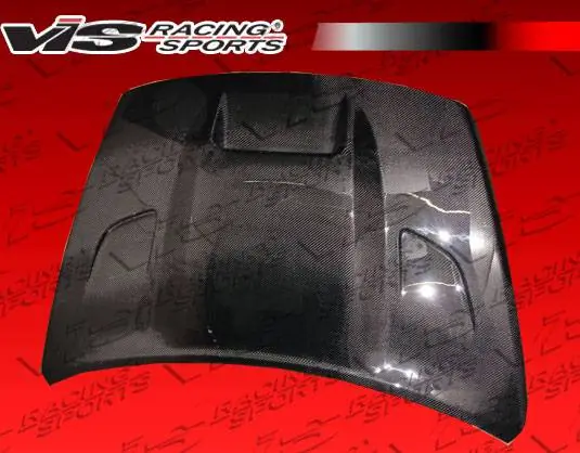 Price Cut Dodge Caliber VIS Racing SRT Black Carbon Fiber Hood - 07DGCAL4DSRT-010C