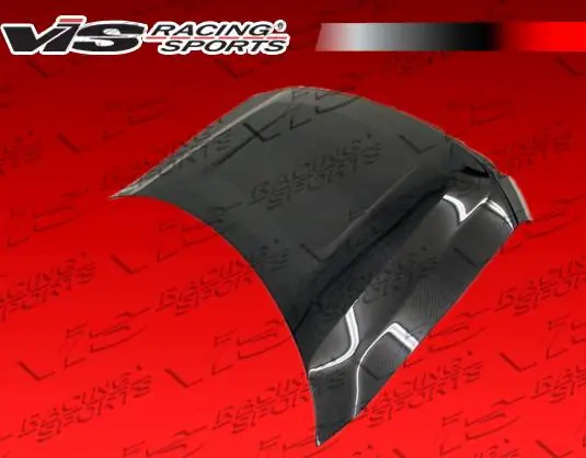 High Quality Ford F150 VIS Racing OEM Black Carbon Fiber Hood - 09FDF152DOE-010C