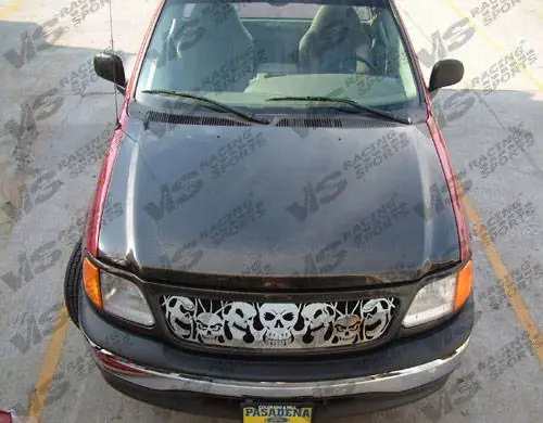 Ford F150 VIS Racing OEM Black Carbon Fiber Hood - 97FDF152DOE-010C Certified