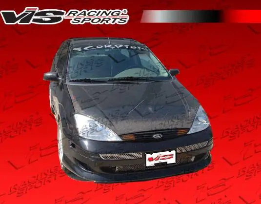 Ford Focus VIS Racing OEM Black Carbon Fiber Hood - 05FDFOC2DOE-010C Top Rated