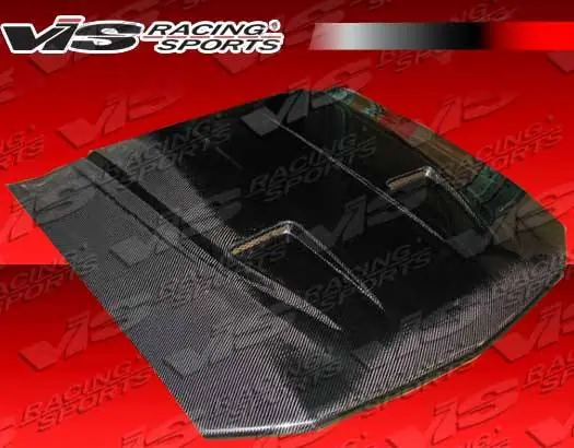 Ford Mustang VIS Racing Mach-1 Black Carbon Fiber Hood - 05FDMUS2DMK1-010C Shop Now