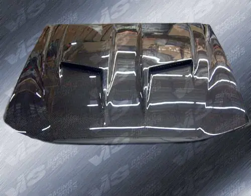 Ford Mustang VIS Racing Stalker-2 Black Carbon Fiber Hood - 87FDMUS2DSTK2-010C Clearance