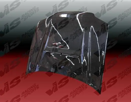 Today Only Honda Civic 2DR VIS Racing N-1 Black Carbon Fiber Hood - 92HDCVC2DN1-010C