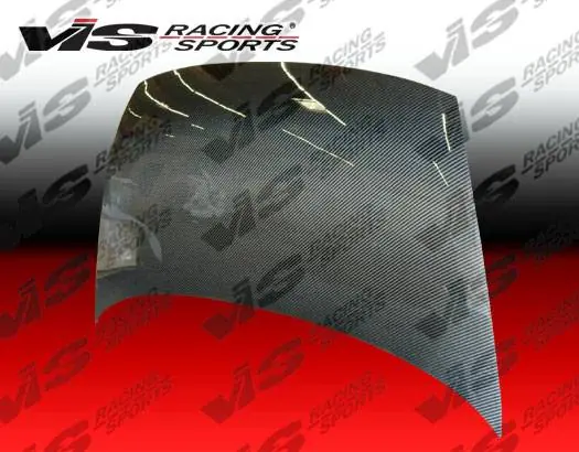 Markdown Honda Civic 4DR VIS Racing OEM Black Carbon Fiber Hood - 06HDCVC4DOE-010C