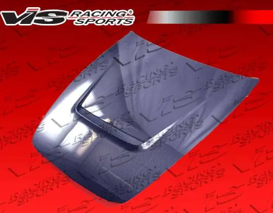 Honda S2000 VIS Racing A Spec Black Carbon Fiber Hood - 00HDS2K2DASC-010C Buy Direct