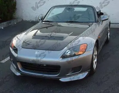 Honda S2000 VIS Racing Xtreme GT Black Carbon Fiber Hood - 00HDS2K2DGT-010C Flash Sale