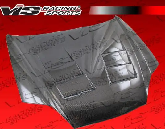 Hyundai Tiburon VIS Racing Terminator Black Carbon Fiber Hood - 03HYTIB2DTM-010C Trusted Brand