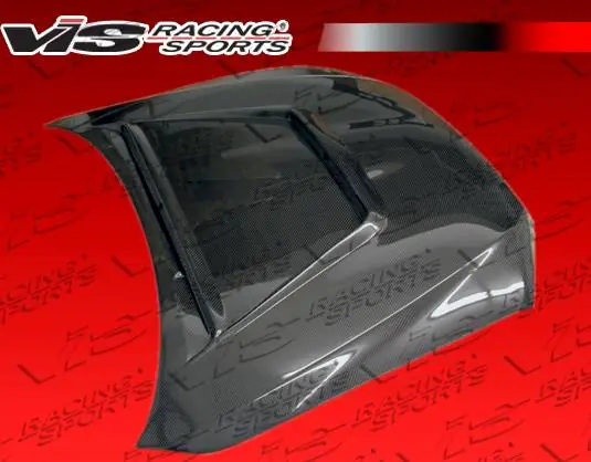 Lexus IS VIS Racing Tracer Black Carbon Fiber Hood - 00LXIS34DTRA-010C Clearance