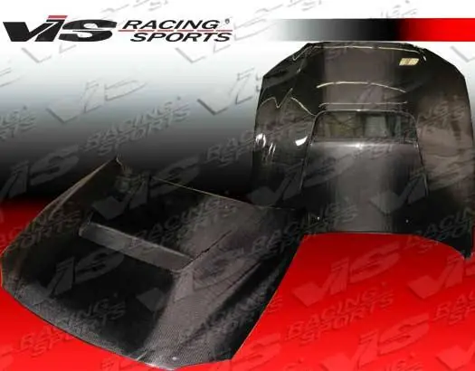 Lexus SC VIS Racing V Line Black Carbon Fiber Hood - 92LXSC32DVL-010C Wholesale