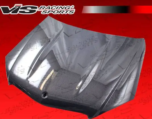 Bargain Mercedes-Benz C Class VIS Racing OEM Dry Carbon Fiber Hood - 08MEC634DOE-010D