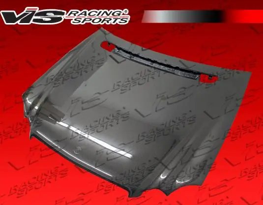 Mercedes-Benz CLK VIS Racing OEM Black Carbon Fiber Hood - 03MEW2092DOE-010C New Arrival