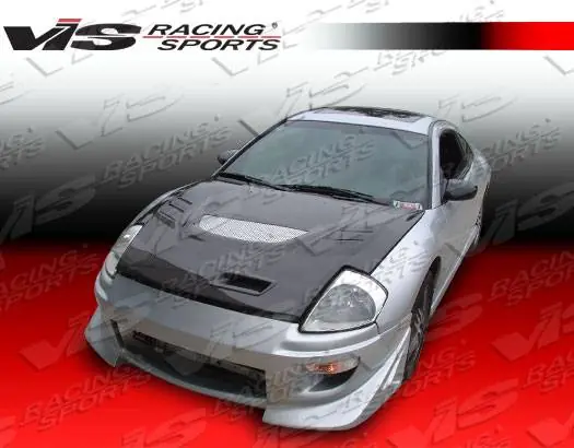 Mitsubishi Eclipse VIS Racing G Speed Black Carbon Fiber Hood - 00MTECL2DGS-010C Professional Grade