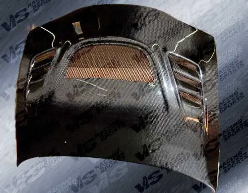 Mitsubishi Eclipse VIS Racing G Speed Black Carbon Fiber Hood - 95MTECL2DGS-010C Modern
