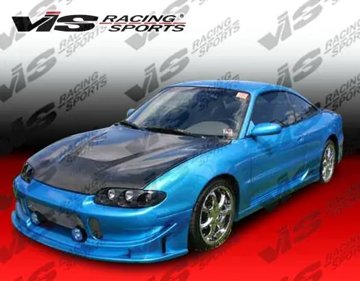 Mitsubishi Eclipse VIS Racing Invader Black Carbon Fiber Hood - 95MTECL2DVS-010C Limited Offer