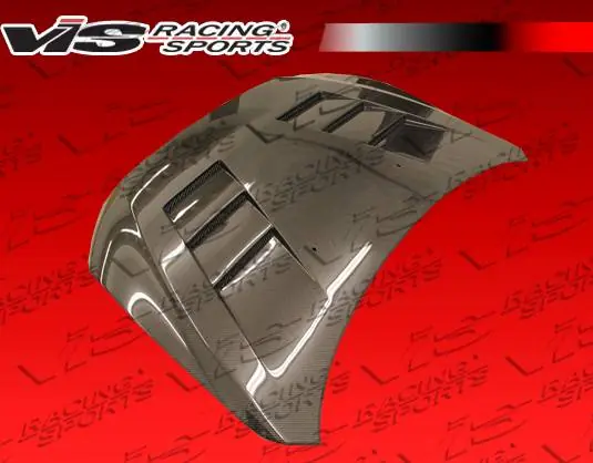 Hassle-Free Returns Mitsubishi Lancer VIS Racing Terminator Black Carbon Fiber Hood - 08MTEV104DTM-010C