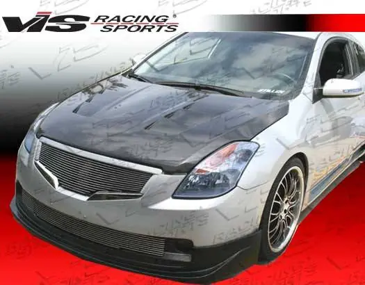 Secure Checkout Nissan Altima VIS Racing Terminator Black Carbon Fiber Hood - 08NSALT2DTM-010C
