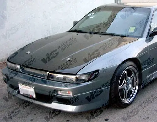 Nissan S13 VIS Racing OEM Black Carbon Fiber Hood - 89NSS132DOE-010C Secure Checkout