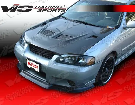 Nissan Sentra VIS Racing EVO Black Carbon Fiber Hood - 04NSSEN4DEV-010C Original