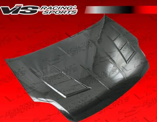 Same Day Shipping Nissan Sentra VIS Racing Terminator Black Carbon Fiber Hood - 07NSSEN4DTM-010C