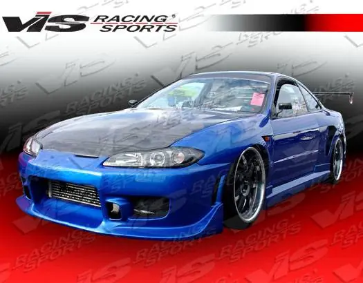 Nissan Silvia VIS Racing OEM Black Carbon Fiber Hood - 99NSS152DOE-010C High Quality