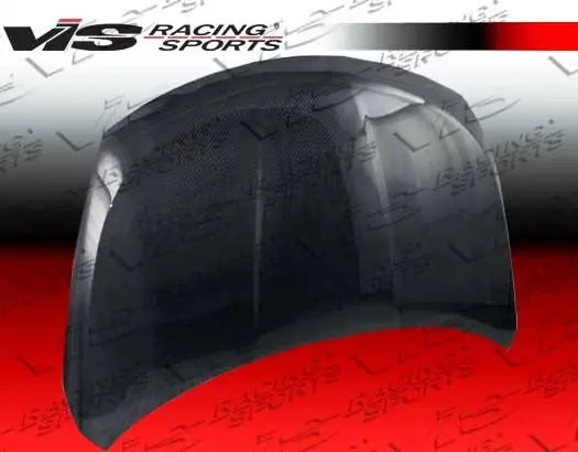 Luxury Nissan Versa VIS Racing OEM Black Carbon Fiber Hood - 07NSVERHBOE-010C